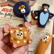 Resim 1 Adet WB Tom ve Jerry Buzdolabı Mıknatısı - Canlı Renklerde Reçine Kare Karakterli Buzdolabı Mıknatısları, Dayanıklı Mutfak Dekoru & Sevgililer Günü Hediyesi Arkadaşlar ve Aile İçin, Eğlenceli Tasarım 