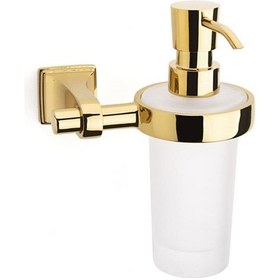 Resim System Hoop Sıvı Sabunluk Gl-c1 Altın - Şeffaf 