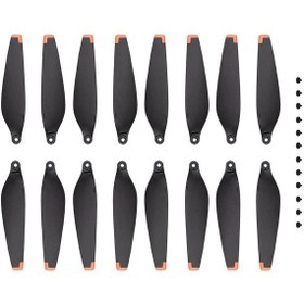 Resim Homyl Mavic Mini 3 Pro Quadcopter Yedek Bıçakları Turuncu Uç 15.24x7.62cm 