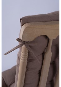 Resim Altınpamuk Lüx Sallanan Sandalye Minderi Selen Bağcıklı 120X50Cm (Sadece Minder) 