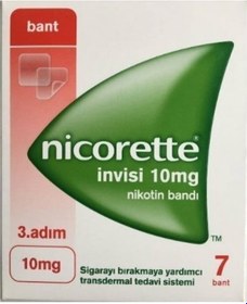 Resim Nicorette 3. Adım Nikotin Bandı 10 mg 