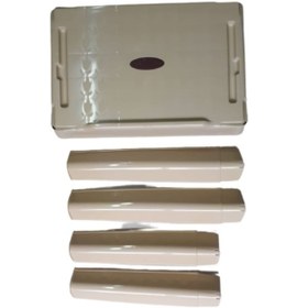 Resim EveFix Sökülüp Takılabilir Ayaklı Portatif Sert Plastik Sağlam Rahle - Sehpa - Cami Kuranı Kerim Rahlesi 