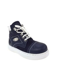 Resim Ortopedikal 1001 Ridente Lacivert Bebe Erkek Çocuk Bot % 100 Deri Fermuarlı Ve Bağcıklı Lacivert 