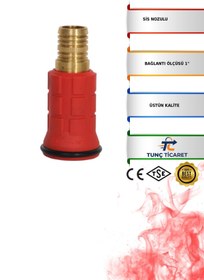 Resim TUNÇ ONLİNE 1" Sis Nozul- Yangın Dolap Lansı Pirinç Malzeme Üstün Kalite 
