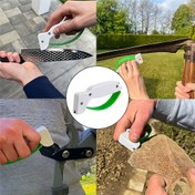 Resim Gelişmiş Tungsten Çelik Bıçak Bileme Aleti - Cep Bıçakları, Dişli Bıçaklar ve Kılıçların Yeniden Onarımı, Kolayca Keskinleştirme, El Tipi Tasarım ile Daha İyi Performans 