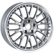 Resim Emr -e441-04 8.0x18-5x100 Et35 67.1 Silver Lip Polished Jant (4 ADET) 