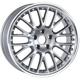 Resim Emr -e441-04 8.0x18-5x100 Et35 67.1 Silver Lip Polished Jant (4 ADET) 