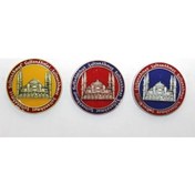 Resim Büro Ev Ofis Dekoru İçin İstanbul Hediyesi Sultanahmet Oval Magnet 