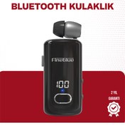 Resim budukkanda Fineblue F580 Bluetooth Kulaklık – Klipsli, Dijital Göstergeli, Su Geçirmez, 12 Saat Pil Ömür 