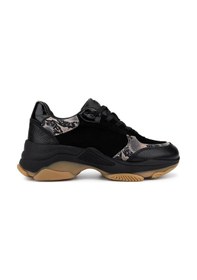 Resim Tamer Tanca Kadın Hakiki Deri Siyah Sneakers & Spor Ayakkabı 154 3382 Bn Ayk Sk25-26 Sıyah Siyah 
