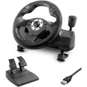 Resim Venüs Shopping Oyuncu Direksiyon Seti 270 7ın1 Ps4/ps3/ps2/pc/xbox/nıntendo/androıd Siyah Vw9828 