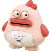 Resim Homyl Masaüstü Dekor Için Sevimli Kumbara Heykeli Pembe-ördek Çok 