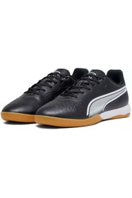 Resim Puma King Match IT 107261-01 Profesyonel Futsal Tenis Salon Ayakkabısı SİYAH 