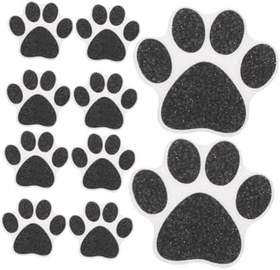 Resim ULTECHNOVO Yapışkan Patiler Banyo - - Çıkartmalar - Mutfak Ve Banyo Için Büyük Pati İzi Çıkartmaları 