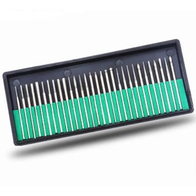 Resim BGA Dremel geleneksel gravür makinesi 30 parça elmas bit seti 