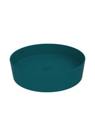 Resim Creavit Loop Yuvarlak Masa Üstü Çanak Lavabo Ø45 Cm Extra Mint Lp145-00mt 
