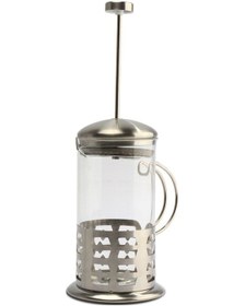 Resim Metal French Press Gri 