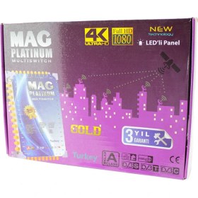 Resim Mag Platinum 10 x 24 Sonlu Uydu Santrali 
