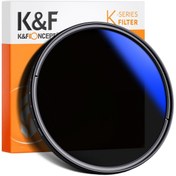 Resim K&F Concept 49mm B-SERIES ND2-ND400 (1 ile 9 Stop) ND Filtre 