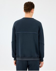 Resim Skechers M Crewneck Sweatshirt Erkek Siyah Sweatshirt S2520229-3817 Siyah 