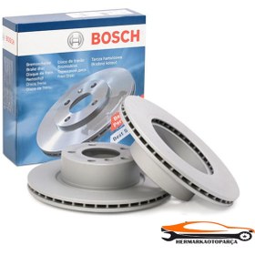 Resim Hy. Accent Era Disk Fren Aynası Ön 256Mm Bosch Orj. Tk.Sağ+Sol 