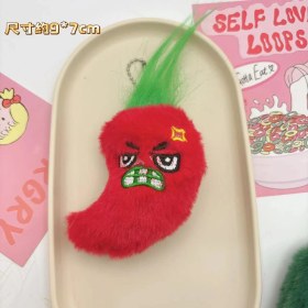 Resim OEMG Yeni Yaratıcı Sevimli Anahtarlık Karikatür Peluş Bebek Kolye Çok Yönlü Anahtarlık Kolye Çanta Bebek Çekicilik (Yurt Dışından) 