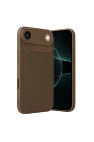 Resim artlab Art Apple İphone 17 Air Auto Focus Karbon Kapak - Kahverengi Lab 