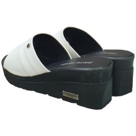 Resim Pierre Cardin Anatomik Dolgu Topuk Günlük Bayan Terlik 001 
