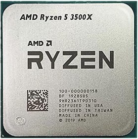 Resim AMD Ryzen 5 3500X R5 3500X 3.6 GHz Altı Çekirdekli Altı İş parçacıklı CPU İşlemci 7NM 65W L3=32M 100-000000158 Soket AM4 FAN YOK 