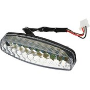 Resim Youmex 12v 18 Led Kırmızı Motor Atv Sandık Fren Lambası - 3 Tel Soketli, 50-125cc Çin Atv'ler İçin Uyumlu 
