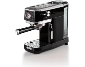 Resim Ariete Espresso Slim Metal 1381, Manometreli Kahve Makinesi, Kahve Tozu ve Ese Kapsülleri ile Uyumlu 