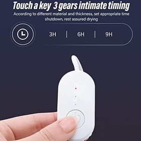 Resim Estink Ayakkabı kurutucu, akıllı zamanlama fonksiyonu, USB arayüzü ile donatılmış, ev yurdu için uygundur (Beyaz) 