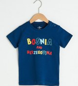 Resim LC Waikiki Erkek Bebek Açık Lacivert Heu T-Shirt 