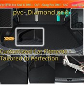 Resim Honeybeeshop Byd Seal U Dm-i Ev Ve Song Pro Dm-i Ev 2019 2021 Siyah Kırmızı Bagaj Kuyruk Pedi Dayanıklı Şık 