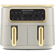 Resim Karaca Air Pro Cook Duo Tandır Xxxl 4+4 Litre Airfryer Stargold 8 Kişilik 