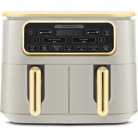 Resim Karaca Air Pro Cook Duo Tandır Xxxl 4+4 Litre Airfryer Stargold 8 Kişilik 