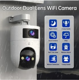Resim Willowhaven Jooan Etw-81 1296p Hd 360 Güvenlik Kamerası 5g/2.4g Wifi Ptz İzleme Gece Görüşü 