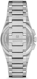 Resim MOMENTUS TM345S-02SR ÇELİK SAFİR CAM ERKEK KOL SAATİ 