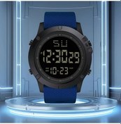 Resim Cloud011 İş Tarzı Moda Elektronik Saat, Çok Fonksiyonlu Gece Işıklı Erkek Ve Kadın Spor Saat Mavi Diğer 