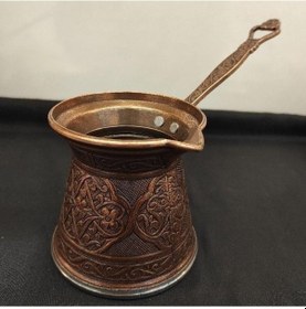 Resim İndüksiyon Cezve No:4 Antik Bakır Renk 