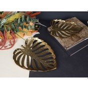 Resim Veron 2lı Tabak Setı Gold 32x27x4 Cm 2 Adet 