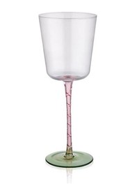 Resim The Mia Pembe&yeşil Kadeh 350 Ml-6'lı Renkli 