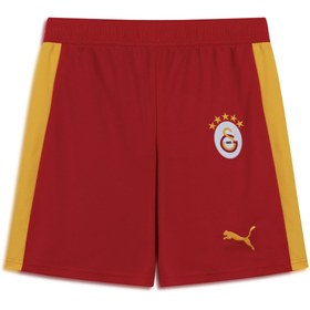 Resim Galatasaray 2025/26 T7 Retro Erkek Kırmızı Futbol Şort 78819880 