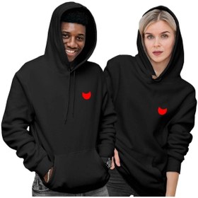 Resim Porçay Logo Baskılı Regular Unisex Hoodie 