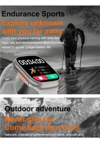 Resim Vilya Watch 8 Ultra Smart Watch 49mm + Bluetooth Kulaklık Akıllı Saat Uyumlu 