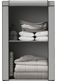 Resim Güçlendirilmiş Çelik Yapım Yorgan Hurcu Çelik Profil Yüklük Gri 