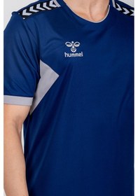 Resim Hummel Otantik Antrenman Tişört Lacivert 