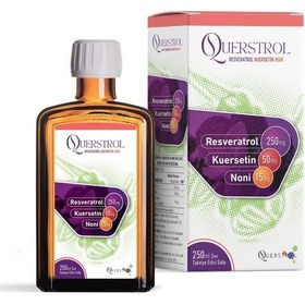 Resim Querstrol 250 ML Resveratrol Kuersetin Noni İçerikli Sıvı 250ml 