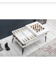 Resim Genel Markalar Santranç ve tavla masası orta sehba 