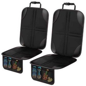 Resim Novahub Çocuk Oto Koltuğu Koruyucu 2 Adet Kaymaz Taban + Su Geçirmez 600d Kumaş Kırmızı Çizgi Diğer 